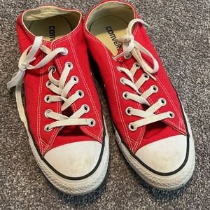 Red converse